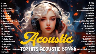 Acoustic songs 2023 🎉 Top english acoustic songs 🍃 Trending english acoustic songs with lyrics