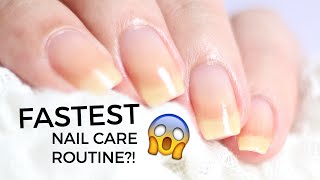 FASTEST NAIL CARE ROUTINE IN 4 STEPS?! | Followthatway