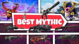 Best Mythic of Chapter 6 Season 1 (Fortnite Weapon Analysis)