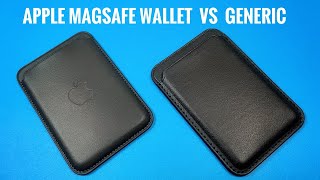 Apple MagSafe Wallet vs 3rd Party Generic MagSafe Wallet