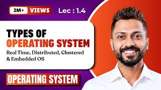 L-1.4: Types of OS(Real Time OS, Distributed, Clustered & Embedded OS)