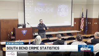 South Bend Police Department hosts crime statistics meeting; sees overall drop in crime