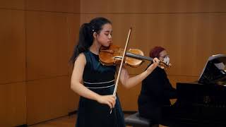 Rebecca Beato(14year old) Mendelssohn Violin Concerto in E minor I.Allegro molto appassionato