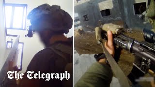 IDF footage shows elite commando unit fighting Hamas in Gaza school