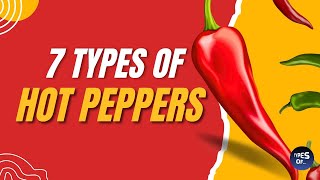 7 TYPES OF HOT PEPPERS 🌶️