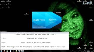 MeGUI Part3/3 Sony Vegas Pro und DebugMode FrameServer Tutorial[FullHD/German] KrassEffekt