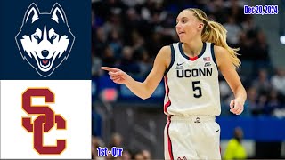 USC Trojans vs UConn Huskies Game Highlights Dec 21,2024 Women's College Basketball