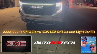 Installation of my Autoledtech Grill LED Light Bar onto my GMC Sierra Ultimate Denali.