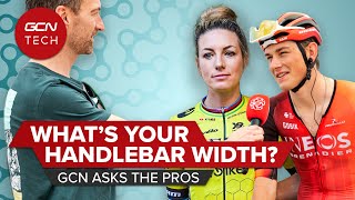 What Bar Widths Are Pros ACTUALLY Using? | GCN Asks the Pros