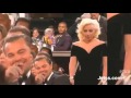 JetssTV | Gargalhando, Leo DiCaprio ironiza prêmio de Lady Gaga