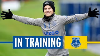 ANCELOTTI'S BLUES PREPARE FOR BURNLEY TRIP | EVERTON IN TRAINING