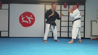 Heian Shodan Bunkai based partner workout by Karatepraxis