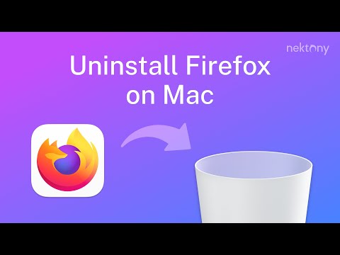 Remove Firefox for Mac