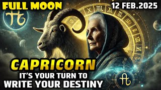 Capricorn’s Cosmic Jackpot: Feb 12, 2025 Full Moon Unbelievable Wealth \u0026 Career Miracles!