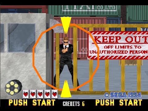 Virtua Cop Arcade Complete Playthrough - NintendoComplete - YouTube