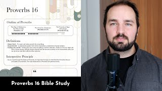 Proverbs 16 Summary: 5 Minute Bible Study