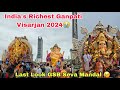 GSB Seva Mandal Ganesh Visarjan 2024 😢 || Bappa Chale Anpe Gaon 😭|| India's Richest Ganpati Visarjan