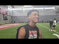 2026 ohio cornerback elbert hill discusses his ohio state offer after strong camp performance