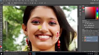 How to Skin Retouching l Spacial Technique l Dodge  u0026  Brun Skin Retouching   YouTube