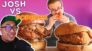 POPEYES Chicken Sandwich but BETTER - Pro Chef Reacts