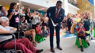 Child asks P.K. Subban \