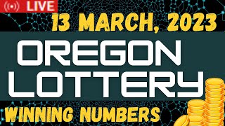 Oregon Evening Lottery Results Drawing - 10 Mar, 2023 - 4PM - Lucky Lines - Win For Life - Powerball