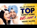 Top Comedy Scenes | Diljit Dosanjh | Neeru Bajwa | Jatt & Juliet 2 | Speed Records