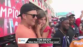 Tom Brady Takes Corny Dad Dance Moves To New Level At Buccaneers Parade