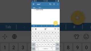 Pydroid3 - #1 projects for beginner to make flower