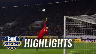Serge Gnabry scores wonder goal from nearly halfway vs. Leipzig | 2017-18 Bundesliga Highlights