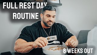 Full Rest Day Routine | 8 Weeks Out | 2023 Mr. Olympia