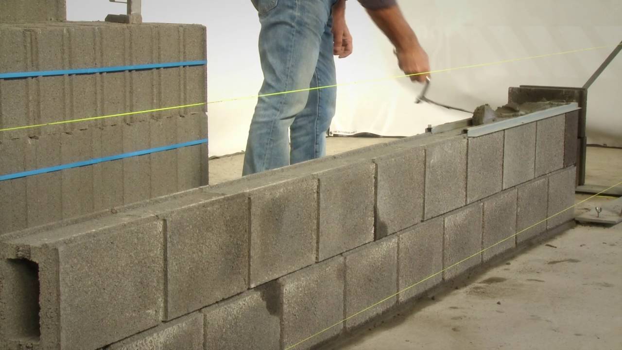 Monter Un Mur En Parpaing Mur En Parpaing Bloc De Beton Mur Beton | My ...