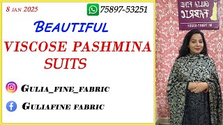 Pashmina Jamawar Suits | Pashmina Embroidery  Suits | Viscose Pashmina Suits