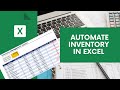 EASILY Build an Inventory Management System in Excel | Step-by-Step Guide + Free Automated Template