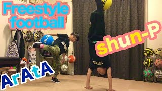 “SPEEN” Freestyle football “shun-P and ArAtA”