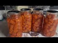 pressure canning glazed carrots ~ preserving the harvest