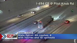 NEXT Drive Alert: Widespread impossible road conditions