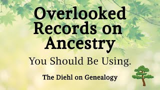 Genealogy Breakthroughs Using These Hidden Records!