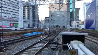 【阪急電車】三線同時発車 [Hankyu Railway] 3 Trains departed at the same timing from Umeda station