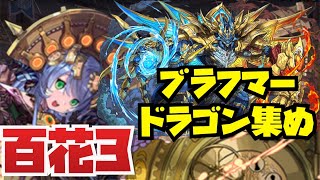 【ブラフマードラゴン集め】百花繚乱3周回編成紹介！！【パズル\u0026ドラゴンズ】