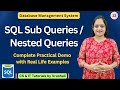 DBMS 22: Learn SQL Subqueries with Practical Demo  #databasemanagementsystem