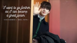 [ENG SUB] Snail Hotel - #ChaEunwoo's last day #차은우