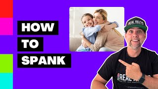 How to Spank Your Kids in a Godly Way | Christian Parenting Explained #spank #discipline #faith