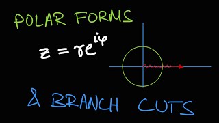 complex analysis: polar forms and how branch cuts work