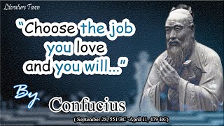 Confucius Inspirational Quotes (Stoicism)