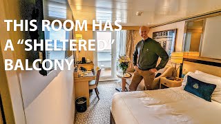 Queen Mary 2 Cruise Ship Balcony Cabin Tour