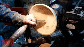 The end grain question,Wood Turning an end grain bowl. / Woodturning