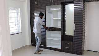 Woodlab Interiors | Sliding wardrobe Design video | Modular Wardrobe Design by Woodlab Interiors