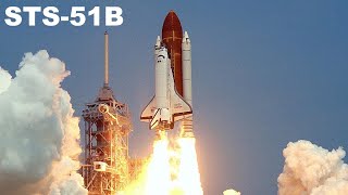 STS-51B | Space Shuttle Challenger Launches from Complex 39A