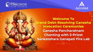 Ganesha Invocation Ceremonies :-  3-Priest Sankatahara Ganapati Fire Lab